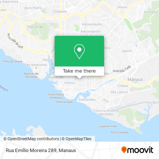 Rua Emílio Moreira 289 map