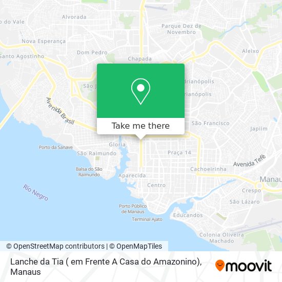 Lanche da Tia ( em Frente A Casa do Amazonino) map
