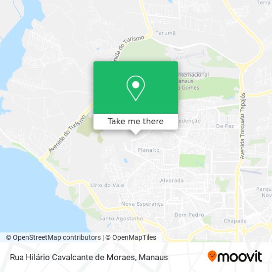 Rua Hilário Cavalcante de Moraes map