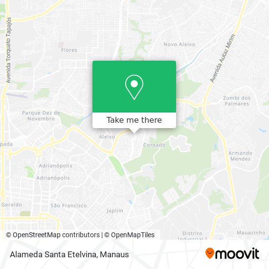 Mapa Alameda Santa Etelvina