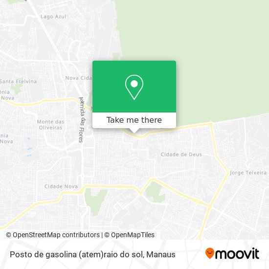 Posto de gasolina (atem)raio do sol map