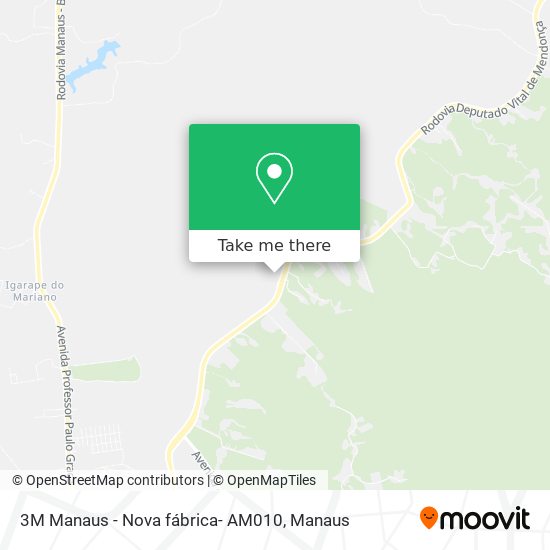 3M Manaus - Nova fábrica- AM010 map