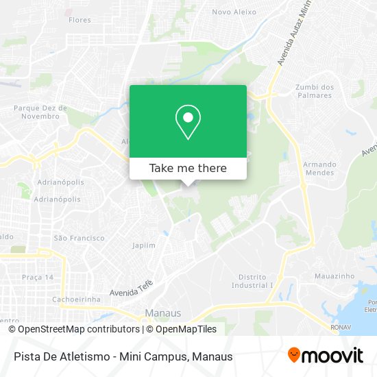 Pista De Atletismo - Mini Campus map
