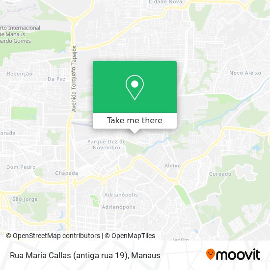 Rua Maria Callas (antiga rua 19) map