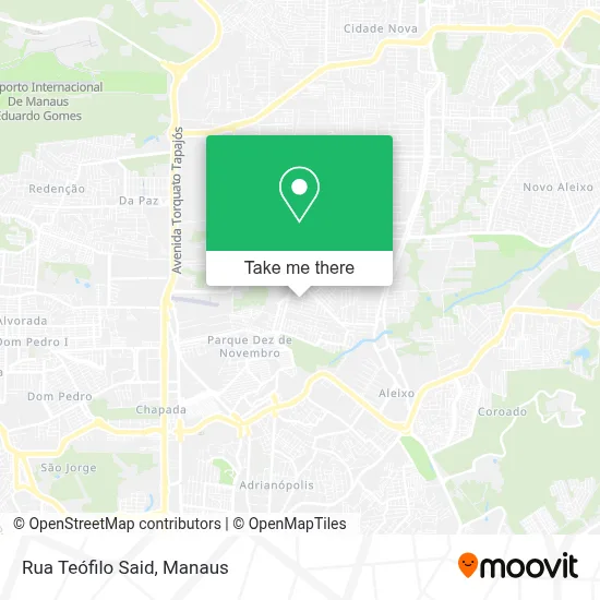 Rua Teófilo Said map