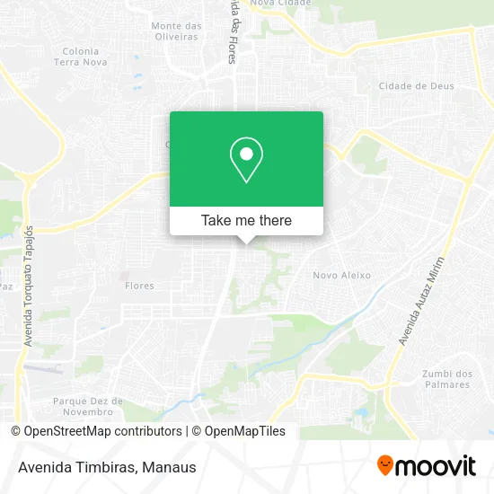 Avenida Timbiras map