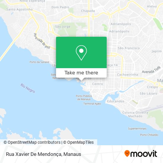 Rua Xavier De Mendonça map