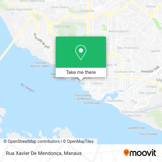Rua Xavier De Mendonça map