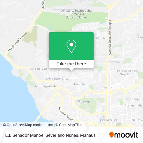 E.E Senador Manoel Severiano Nunes map