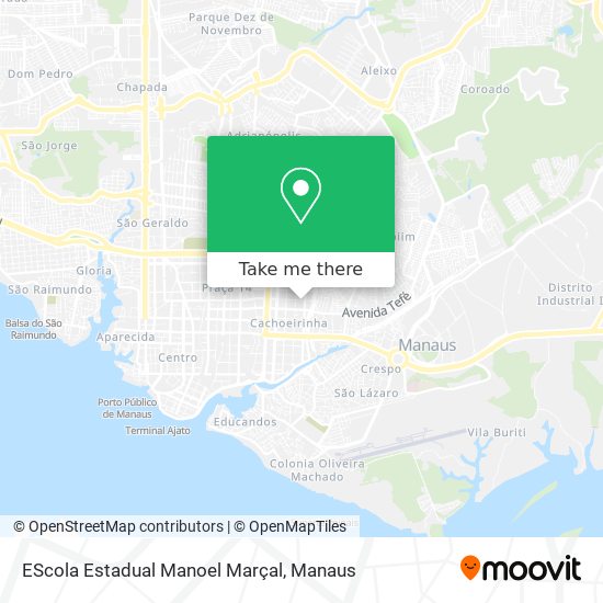 EScola Estadual Manoel Marçal map