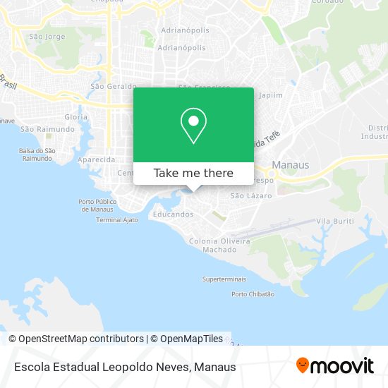 Escola Estadual Leopoldo Neves map