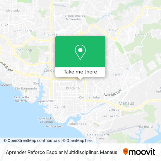 Aprender Reforço Escolar Multidisciplinar map