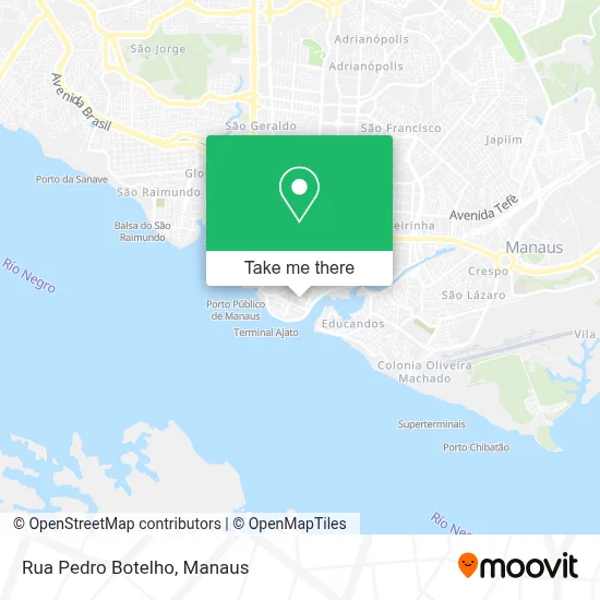 Rua Pedro Botelho map