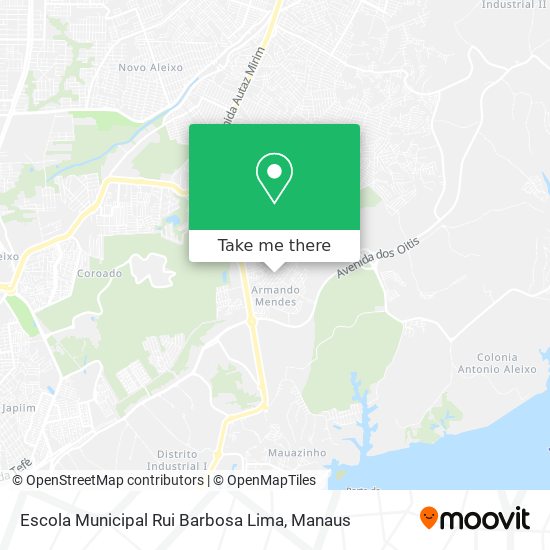 Escola Municipal Rui Barbosa Lima map