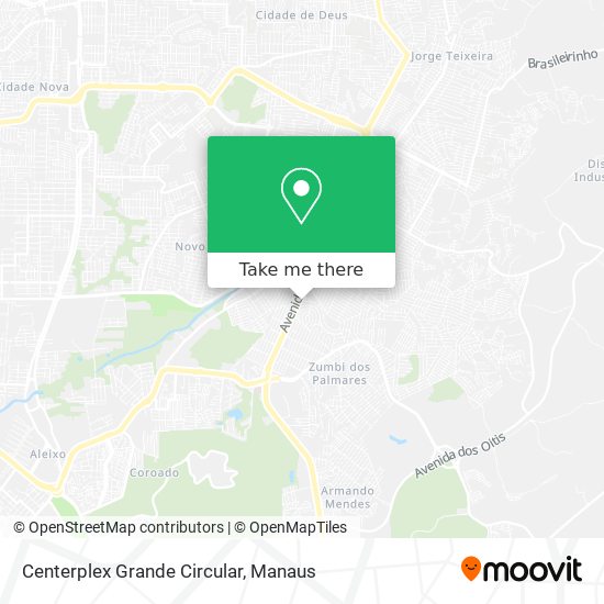 Centerplex Grande Circular map