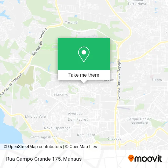 Rua Campo Grande 175 map