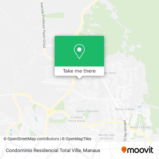 Condominio Residencial Total Ville map