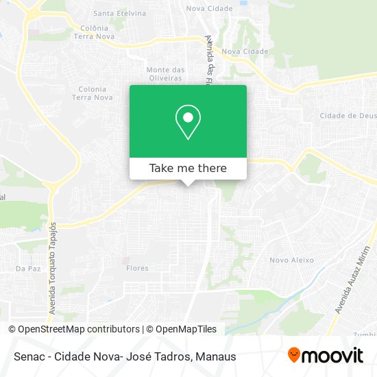 Senac - Cidade Nova- José Tadros map