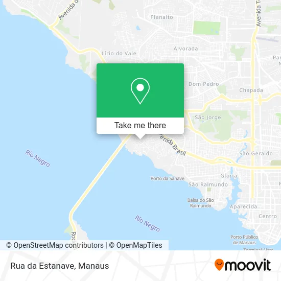 Rua da Estanave map