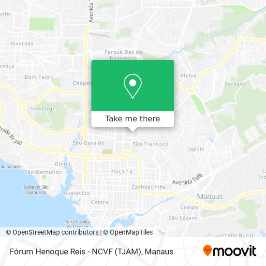 Fórum Henoque Reis - NCVF (TJAM) map