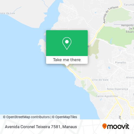 Avenida Coronel Teixeira 7581 map