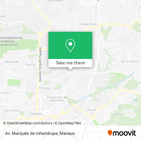 Av. Marquês de Inhambupe map