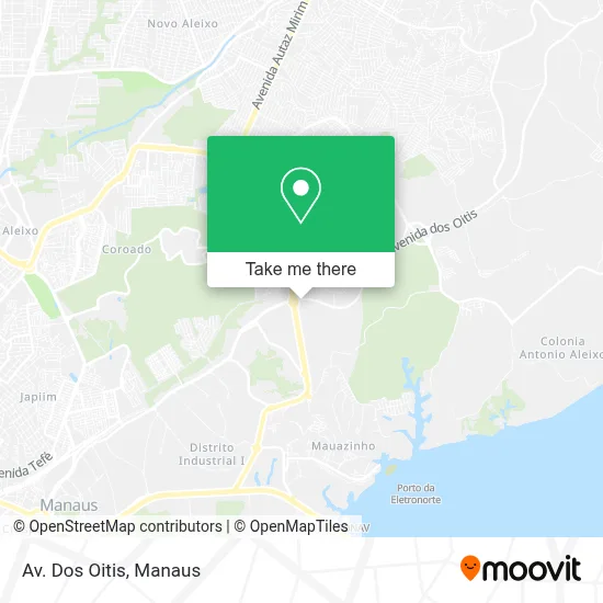 Av. Dos Oitis map