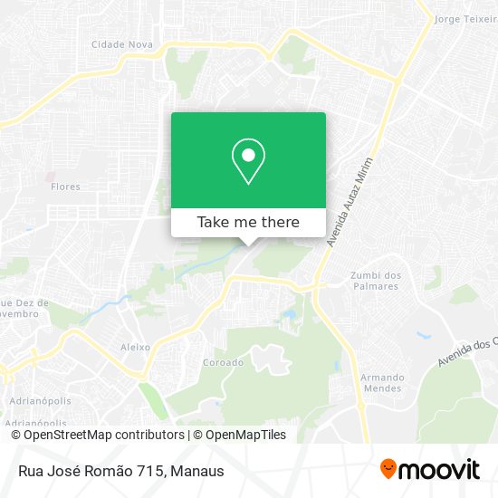Rua José Romão 715 map