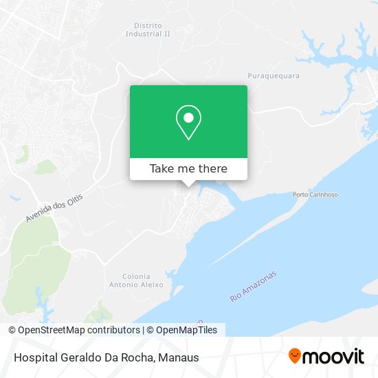 Hospital Geraldo Da Rocha map