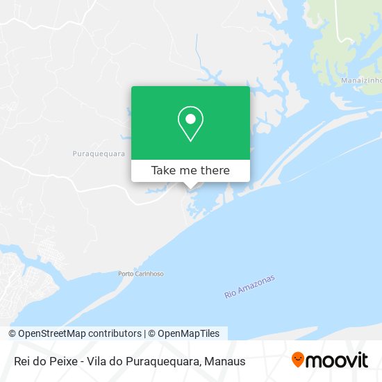 Rei do Peixe - Vila do Puraquequara map