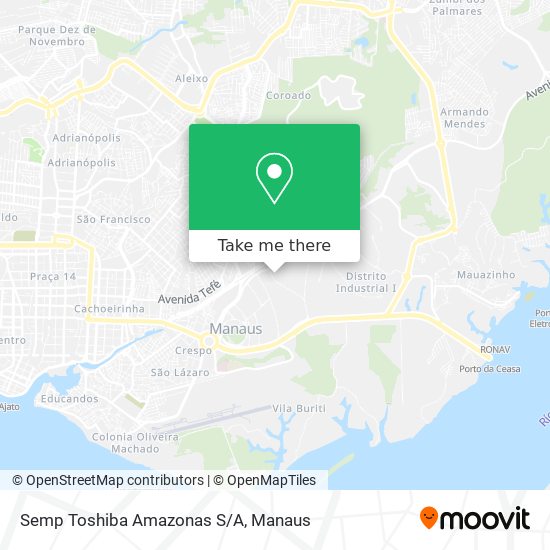 Mapa Semp Toshiba Amazonas S/A