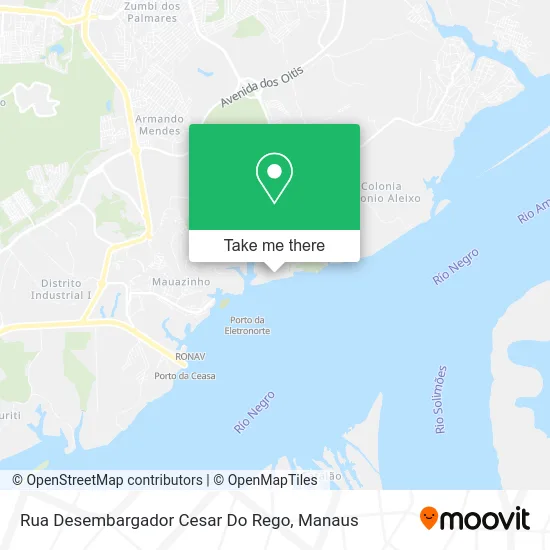 Rua Desembargador Cesar Do Rego map