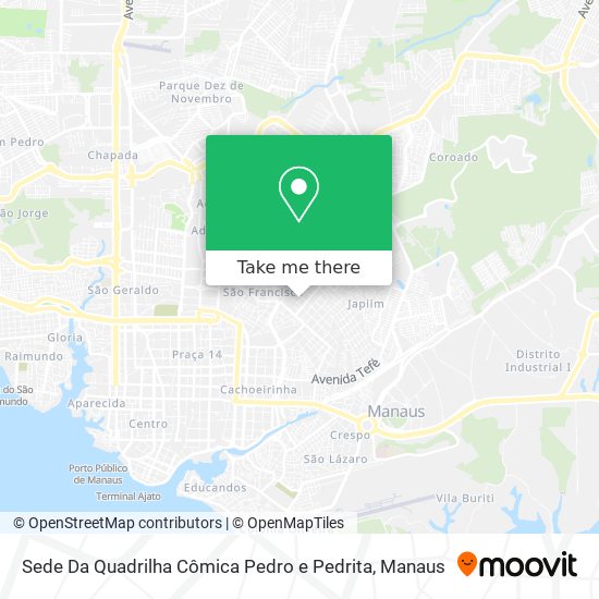 Sede Da Quadrilha Cômica Pedro e Pedrita map