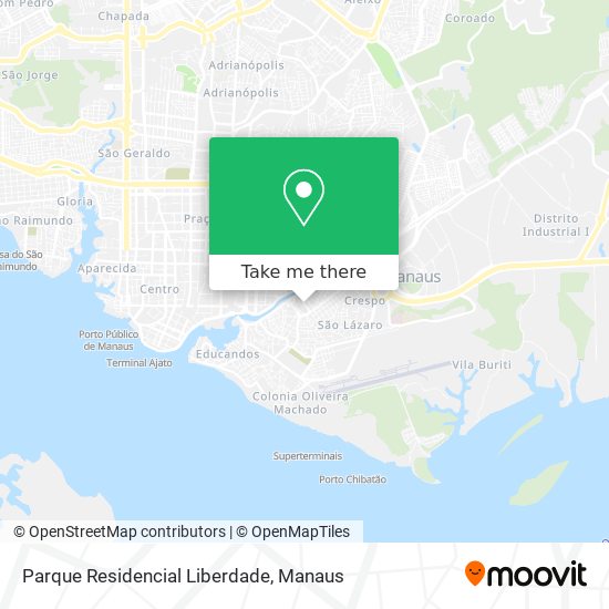 Mapa Parque Residencial Liberdade