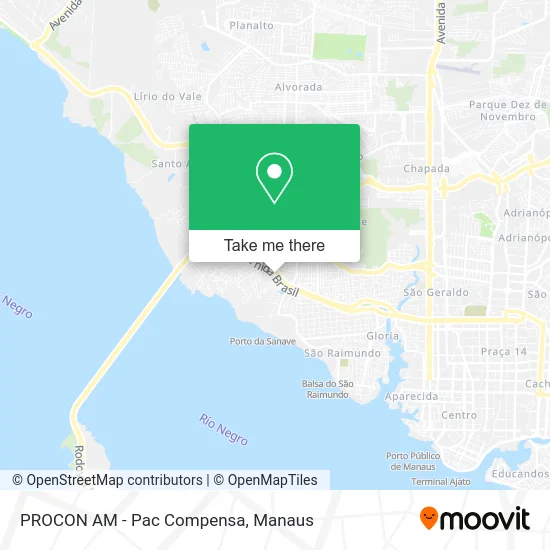PROCON AM - Pac Compensa map