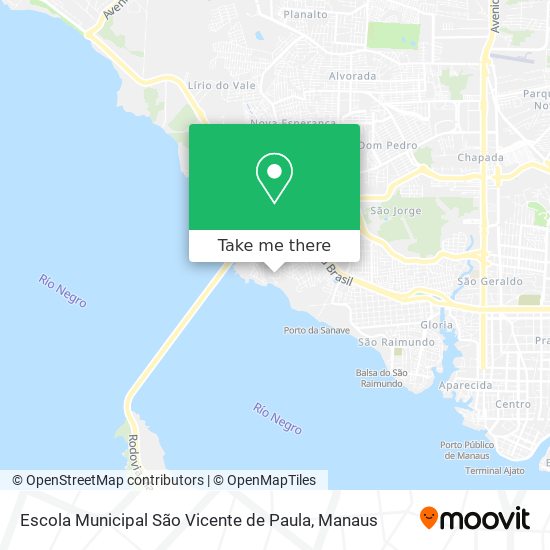 Escola Municipal São Vicente de Paula map