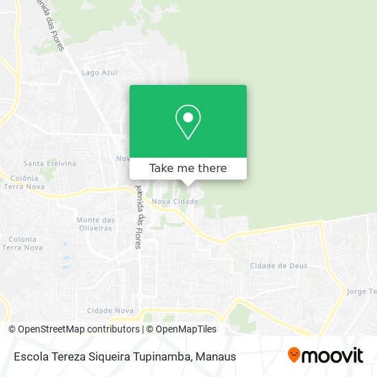 Escola Tereza Siqueira Tupinamba map