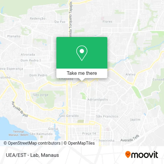 UEA/EST - Lab map