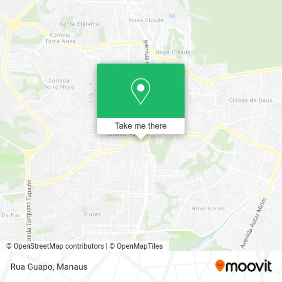 Rua Guapo map