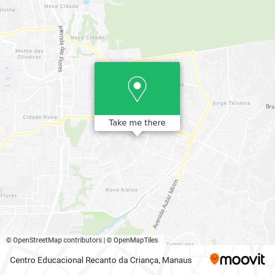 Centro Educacional Recanto da Criança map