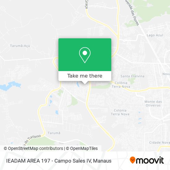 IEADAM AREA 197 - Campo Sales IV map