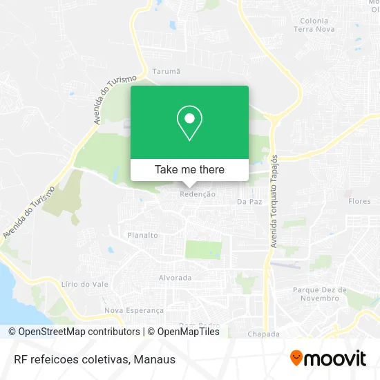 RF refeicoes coletivas map