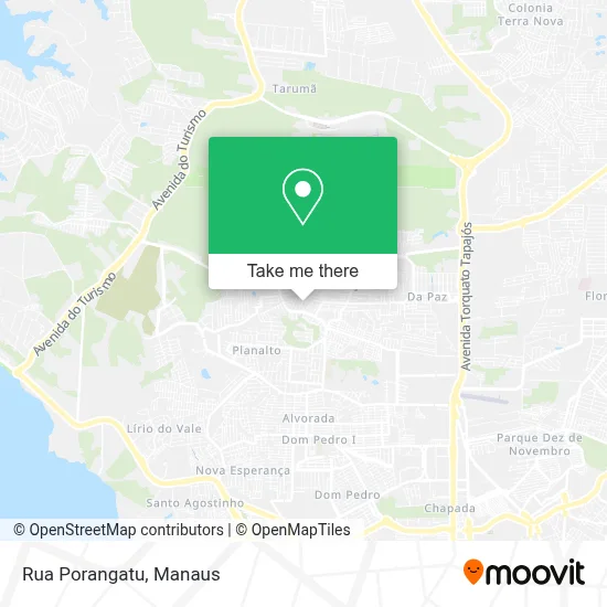 Rua Porangatu map