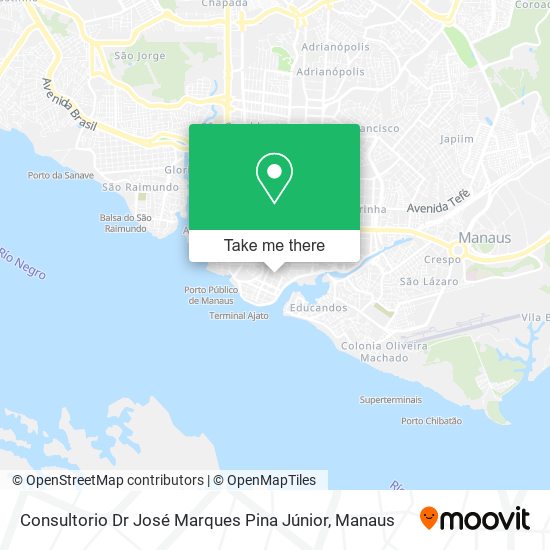 Consultorio Dr José Marques Pina Júnior map