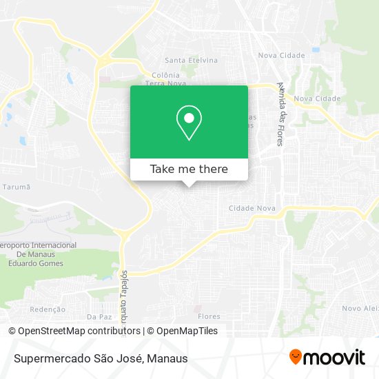 Supermercado São José map