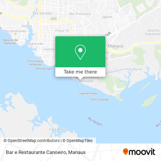 Bar e Restaurante Canoeiro map