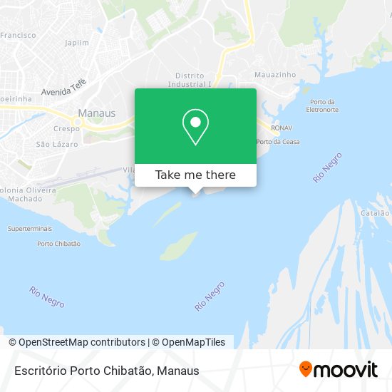 Mapa Escritório Porto Chibatão