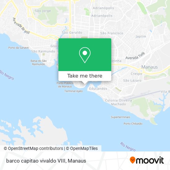 barco capitao vivaldo VIII map
