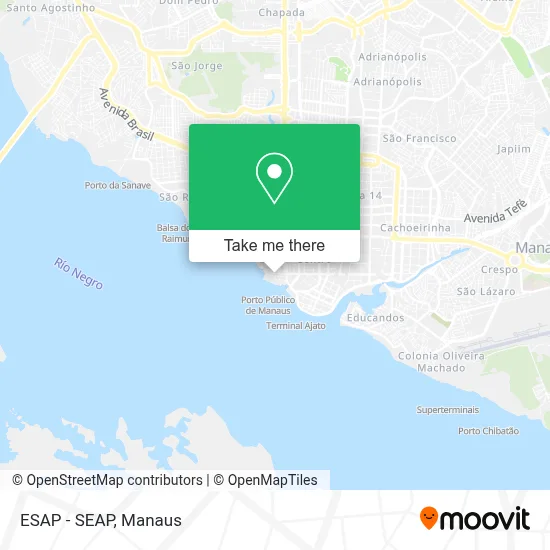 ESAP - SEAP map