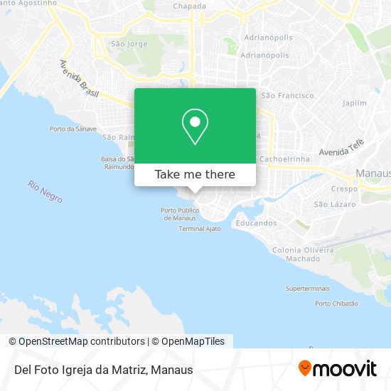 Del Foto Igreja da Matriz map